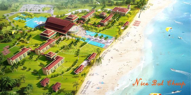 Golden Peacock Resort Hotel بيرا المظهر الخارجي الصورة